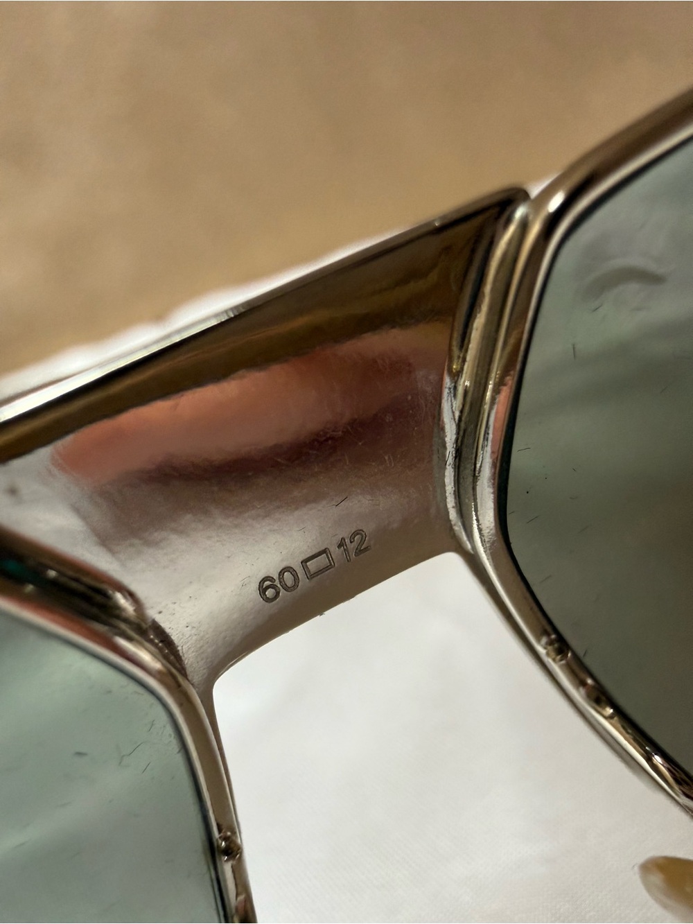 Salvatore Ferragamo SF137SP Polarized Aviator Sunglasses Gunmetal Italy - Picture 9 of 15